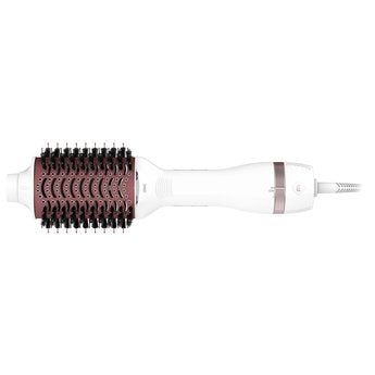 Rowenta Cf6135f0 Utensilio De Peinado Cepillo De Aire Caliente Rosa, Blanco