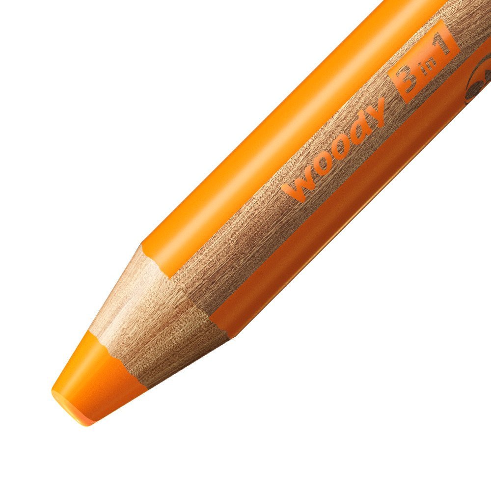 EAN 4006381115537 - STABILO woody 3 in 1 Naranja 1 pieza(s) imagen 2
