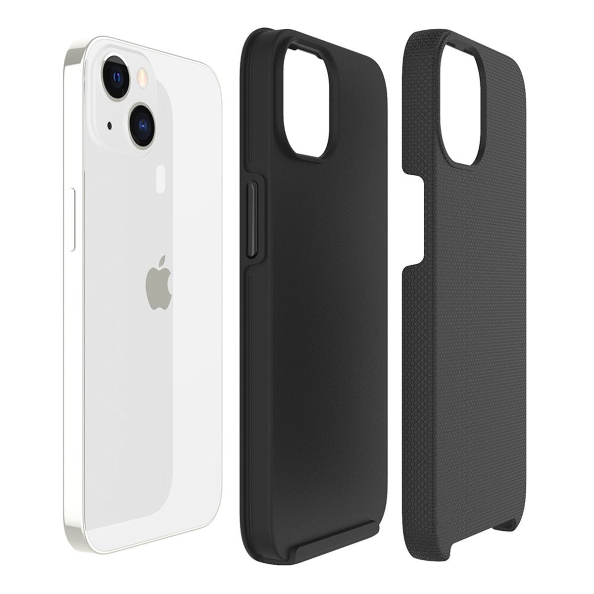 Funda Rígida Negra Ultra-Reforzada Polycarbonate *Drop-Test 4 Metros* Para Apple Iphone 14 Plus - Eiger®**