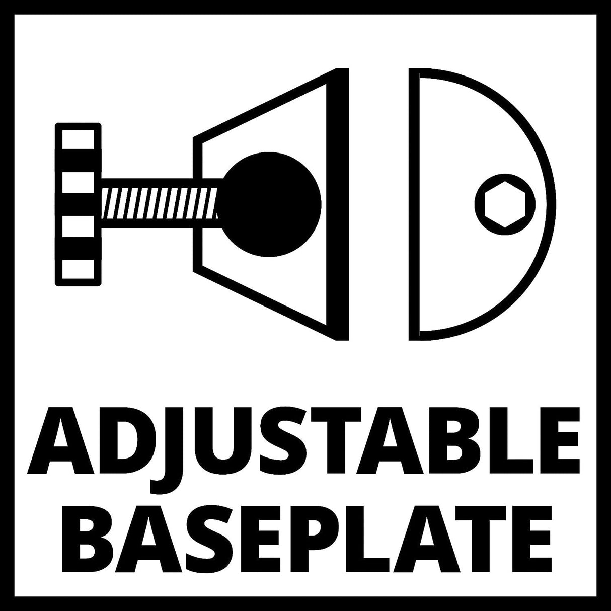 Soporte Separador Einhell Ts 115/125 (Para Amoladoras Angulares Con Disco De Corte Ø 115mm Y 125mm)