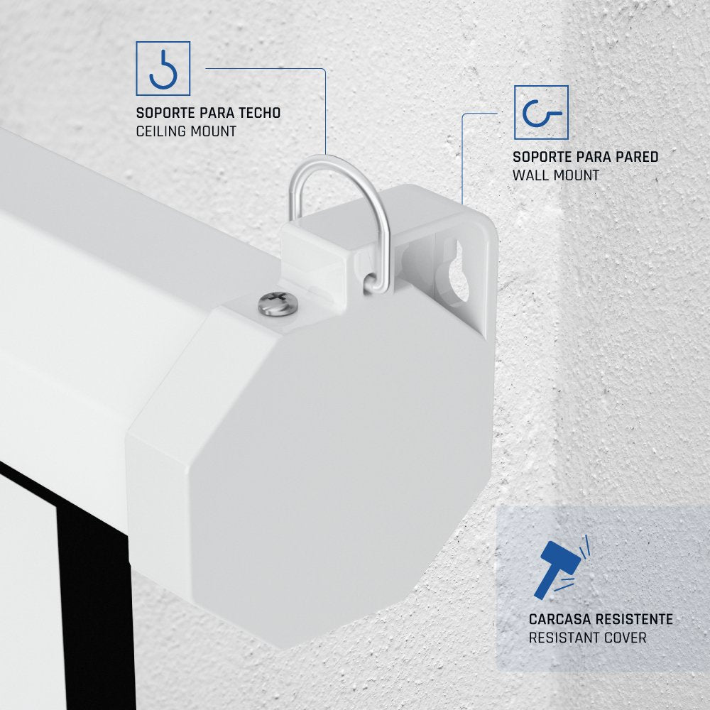 Iggual Pantalla Elec. Pano.92" 203x114 Cm Contrem