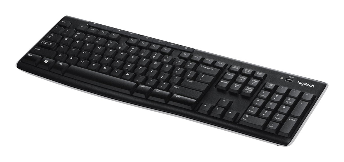Logitech 920-003743 Teclado Rf Inalámbrico Qwertz Suizo Negro
