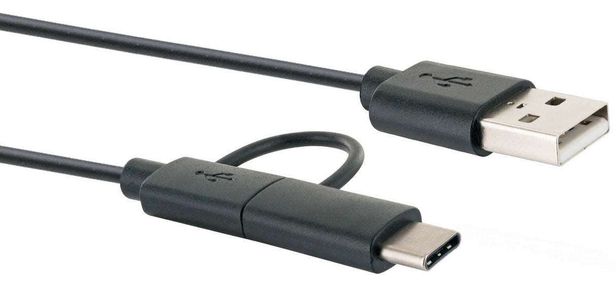 Cable Multiadaptador Usb 3.1 Schwaiger Usb 3.1 C 1m, Sw