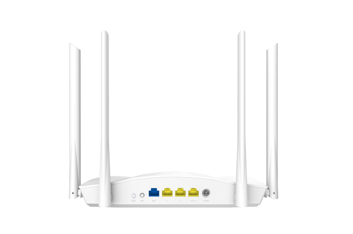 Tenda Tx3 Wireless Router Gigabit Ethernet Dual-Band (2.4 Ghz / 5 Ghz) White