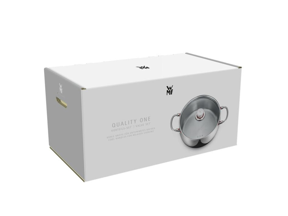 Wmf Pot Set Quality One, Acero Inoxidable De 5 Partes 4000530736444.0