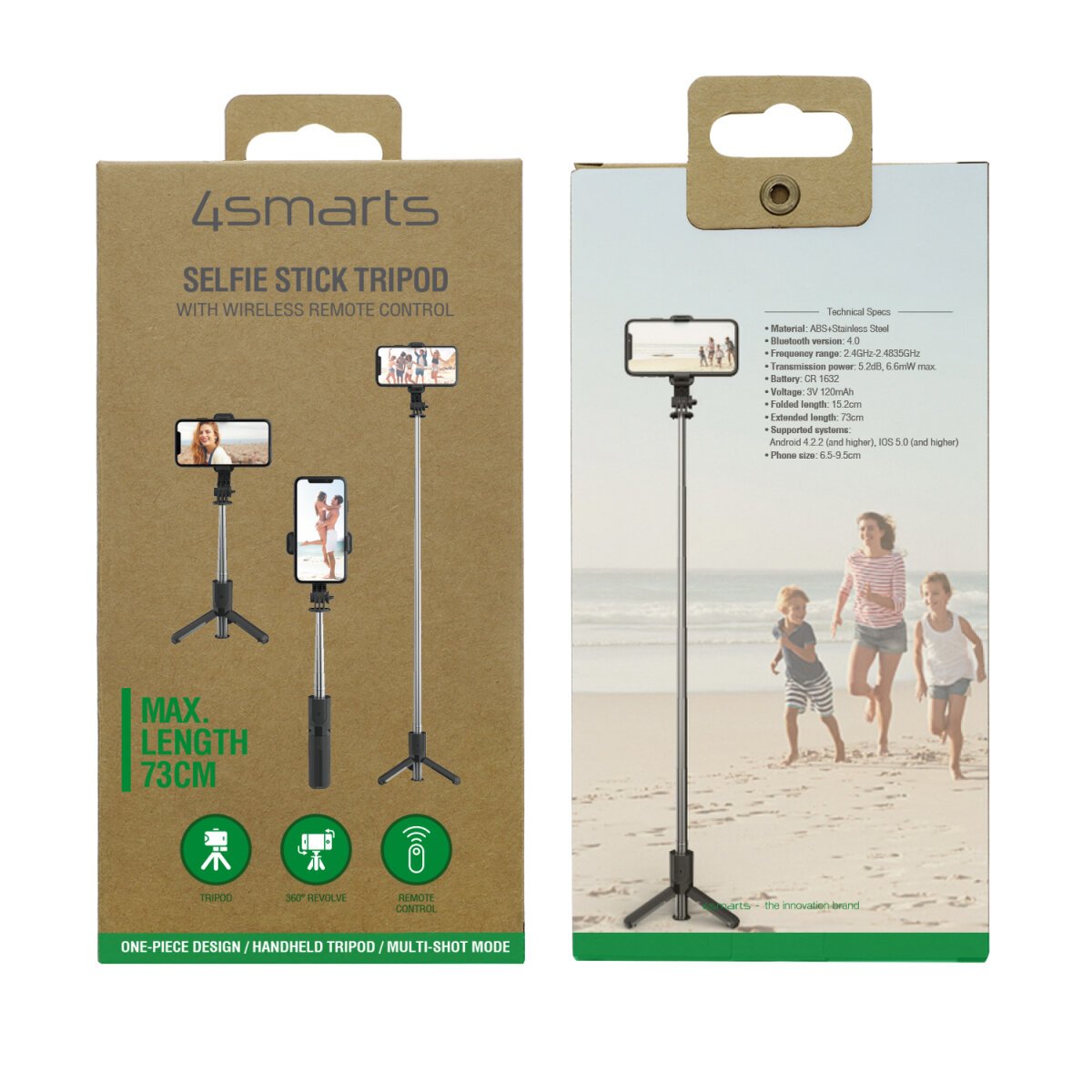 4smarts Handy Stativ Mit Wireless-Fernauslser