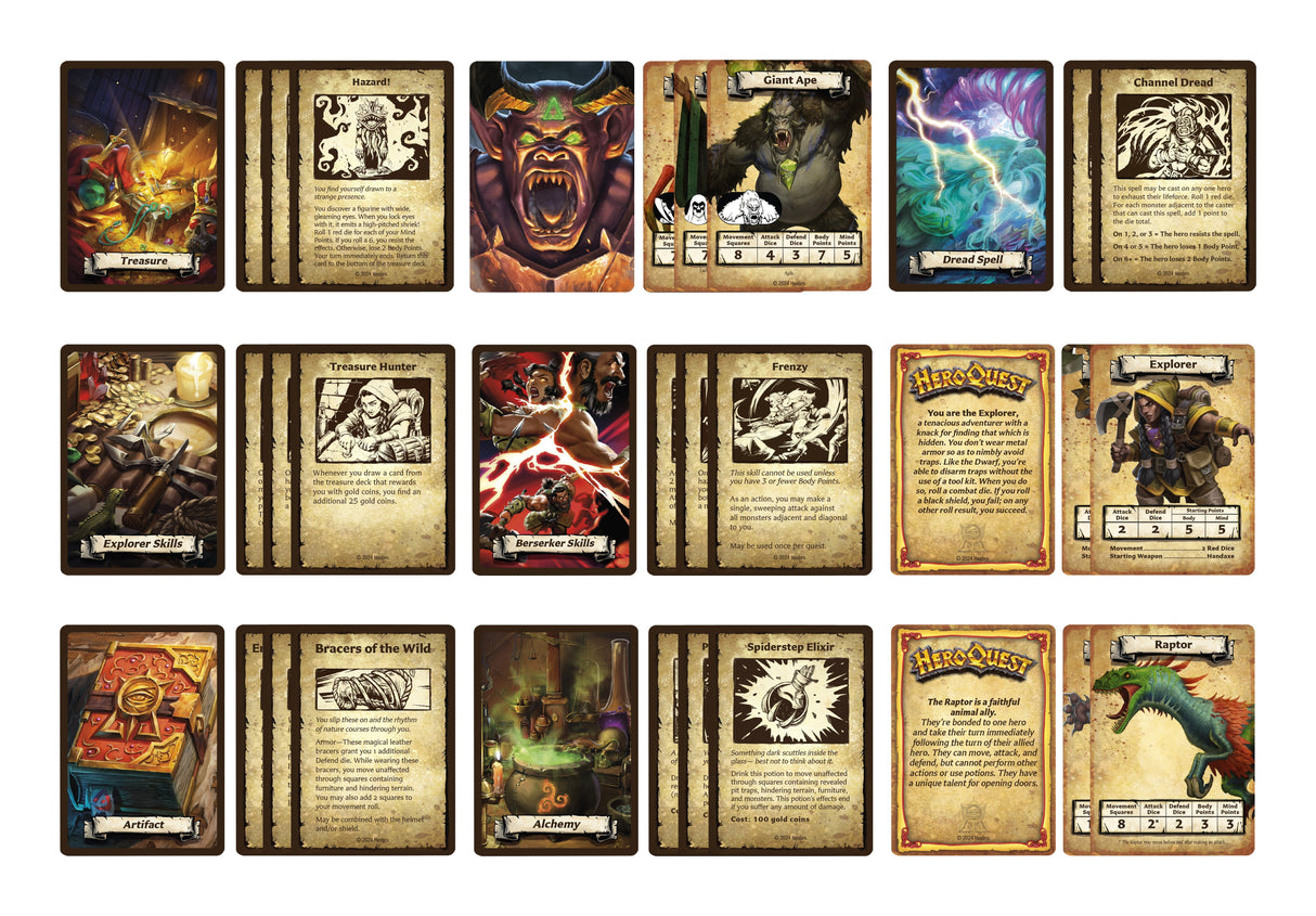 Expansion Juego De Mesa Selvas De Delthark Heroquest Ingles