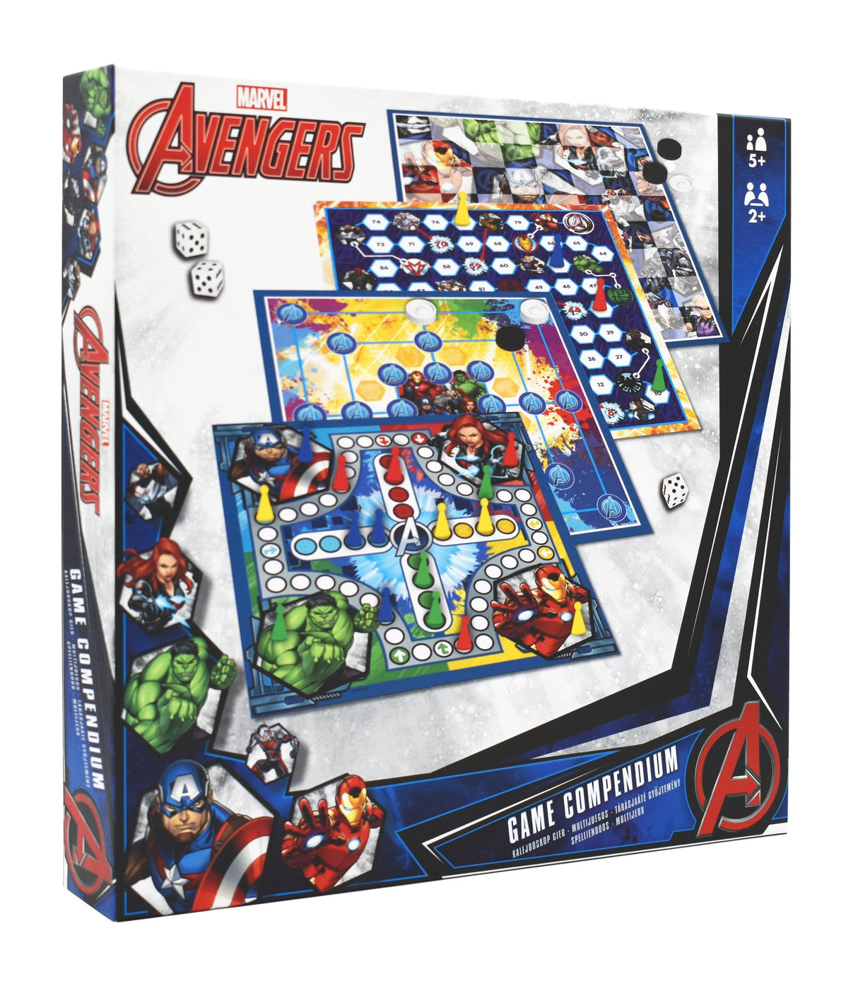 Set 4 Juegos De Mesa Los Vengadores Avengers Marvel