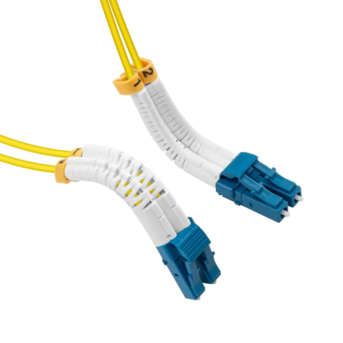 EAN 5715063506080 - Lanview LVO231406-FLEX Cable de fibra óptica e InfiniBand 1 m LC Amarillo imagen 2