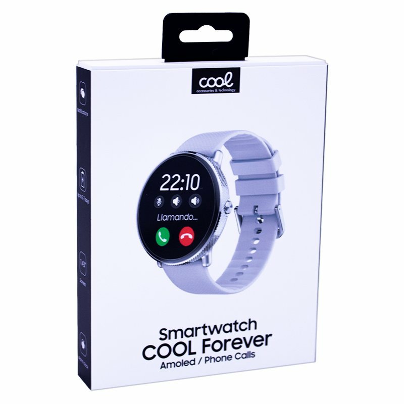 EAN 8434847070094 - COOL Accesorios Pantalla AMOLED 44 mm Digital 466 x 466 Pixeles Pantalla táctil Metálico imagen 10