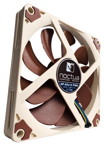 Noctua Nf-A9x14 Pwm Ventilador 9,2 Cm Marrón