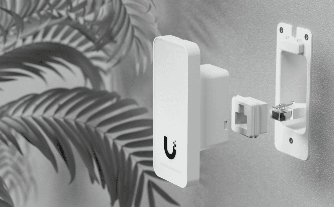 Ubiquiti Ua-G2 Lector De Acceso G2. Desbloqueo Mediante Tarjeta Nfc Y La App Movil Unifi Identity. Mensajes De Bienvenida Y De