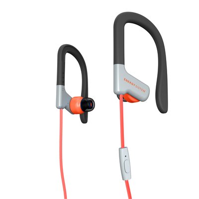 Energyauricular Earphones Sport 1 Microfono Red 429349