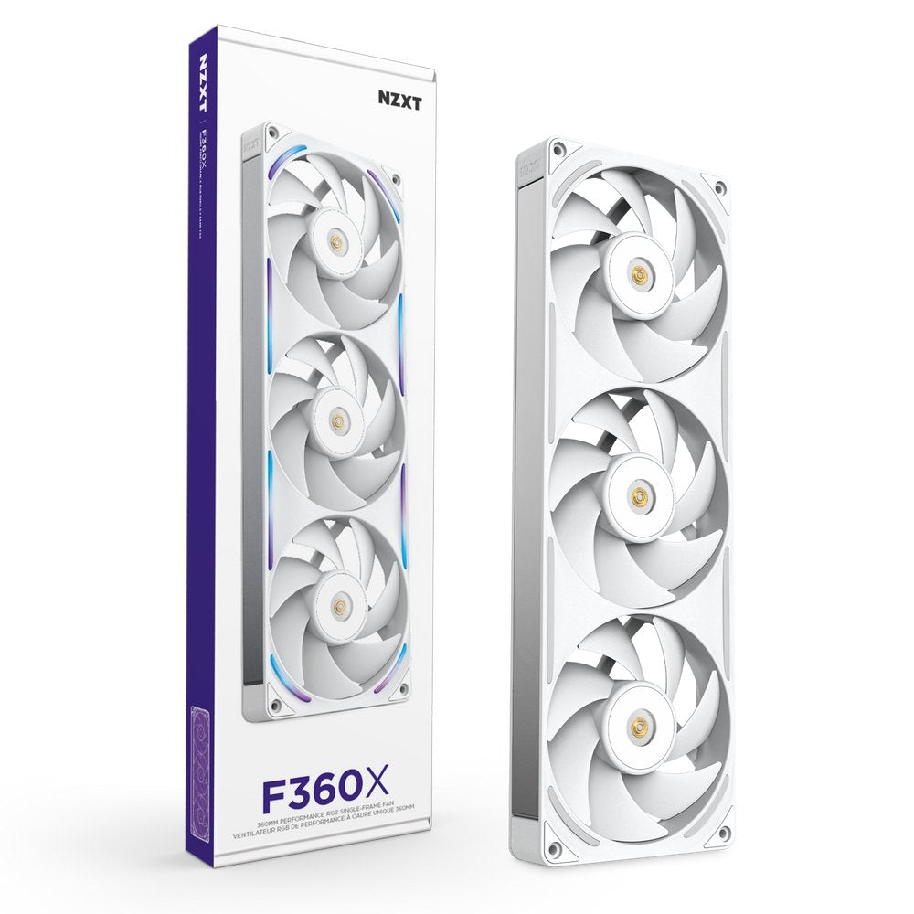 EAN 5056547206684 - NZXT F360X Carcasa del ordenador Ventilador 12 cm Blanco 1 pieza(s) imagen 2