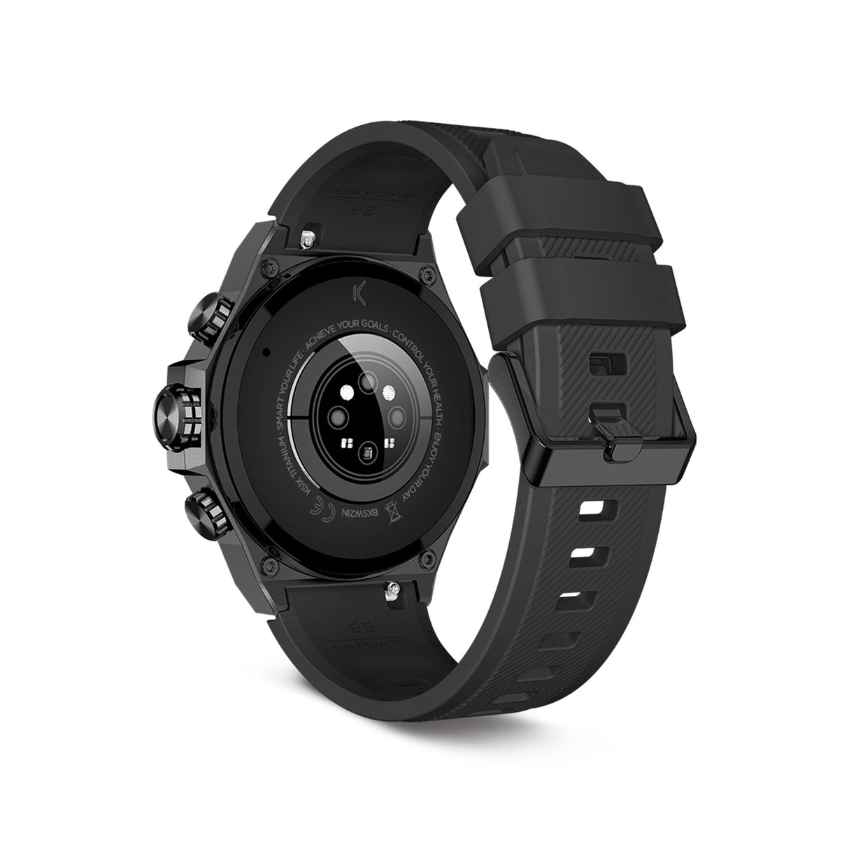Ksix Smartwatch Titanium - Ritmo Cardiaco - Control De Sueño - Color Negro