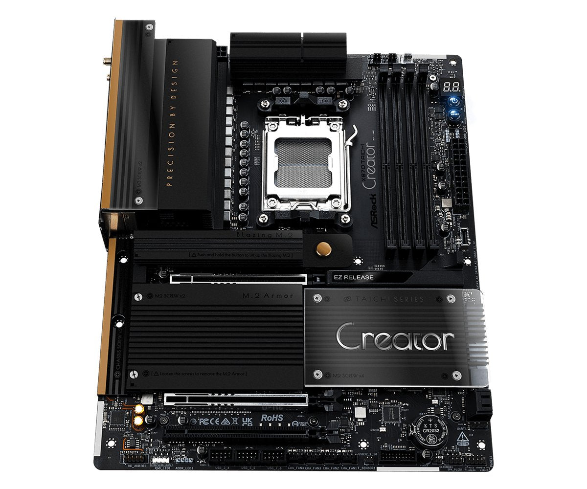 Asrock X870 Taichi Creator Am5 Atx Hdmi Usb-C Ddr5