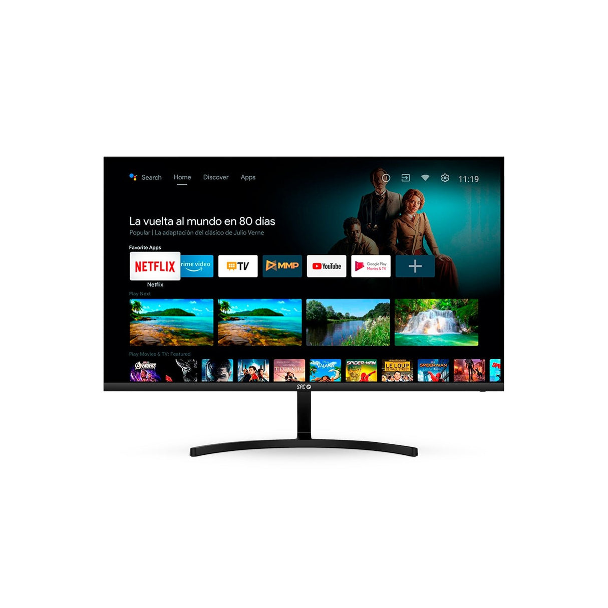EAN 8436609910075 - SPC 900027N pantalla para PC 68,6 cm (27") 1920 x 1080 Pixeles Full HD LED Negro imagen 1