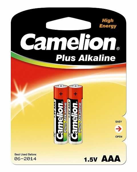 Pilas Camelion Aaa Lr03, Plus Alkaline, 2 Pc(S)