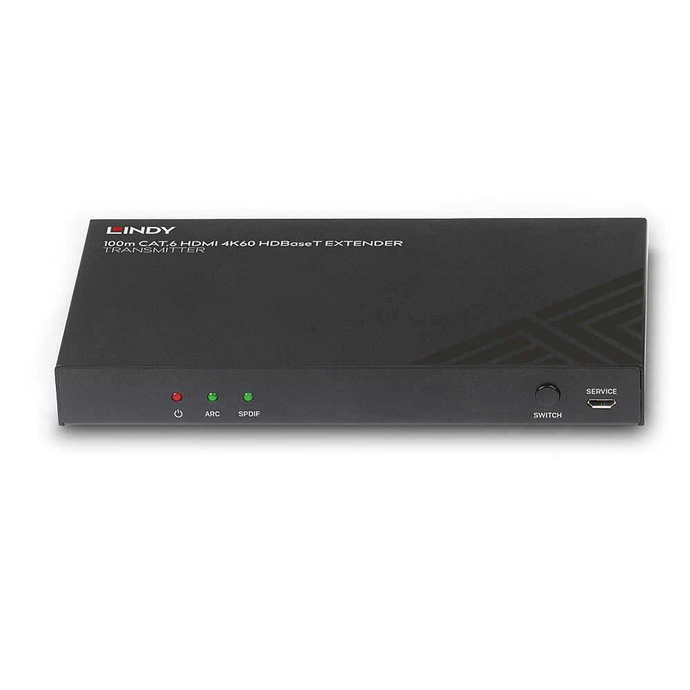 EAN 4002888383417 - Lindy 38341 extensor audio/video Transmisor de señales AV Negro imagen 3