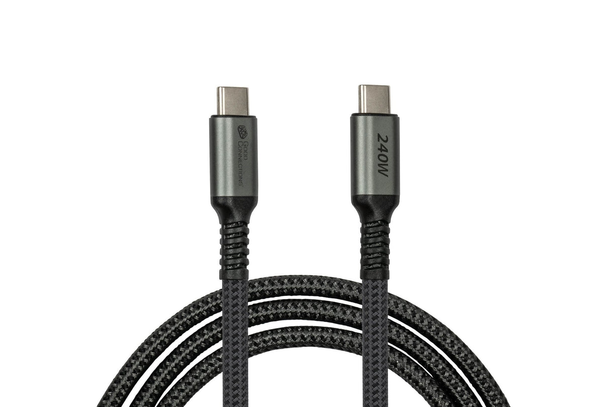 Cable Alcasa 2240-Cct005a Usb Usb 2.0 2 M Usb C Negro