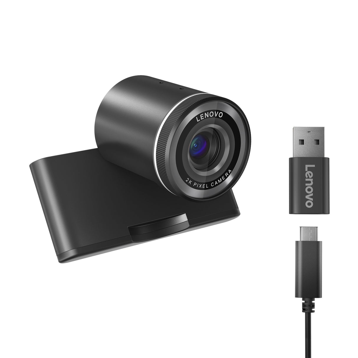 EAN 0195892103615 - Lenovo 4XC1Q25245 cámara web 4 MP 1920 x 1080 Pixeles USB-C Negro imagen 6