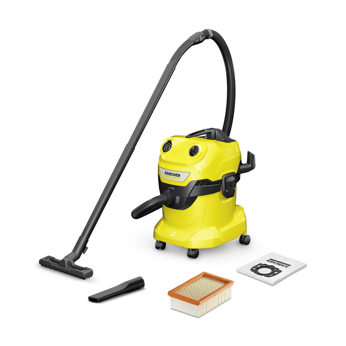 EAN 4066529027870 - Kärcher WD 4 V-20/5/22 20 L Aspiradora de tambor Seca y húmeda 1000 W Sin bolsa imagen 1