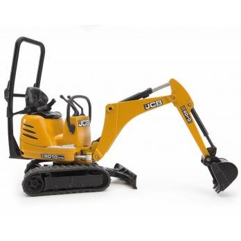 Jcb Mikrobagger 8010 Cts, Modellfahrzeug Amarillo / Negro