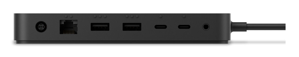 Docking Station Microsoft Surface Dock Thunderbolt 4 Negro 3 X Usb Tipo A 3 X Usb Tipo C 1 X Rj45 1 X Jack 3.5mm