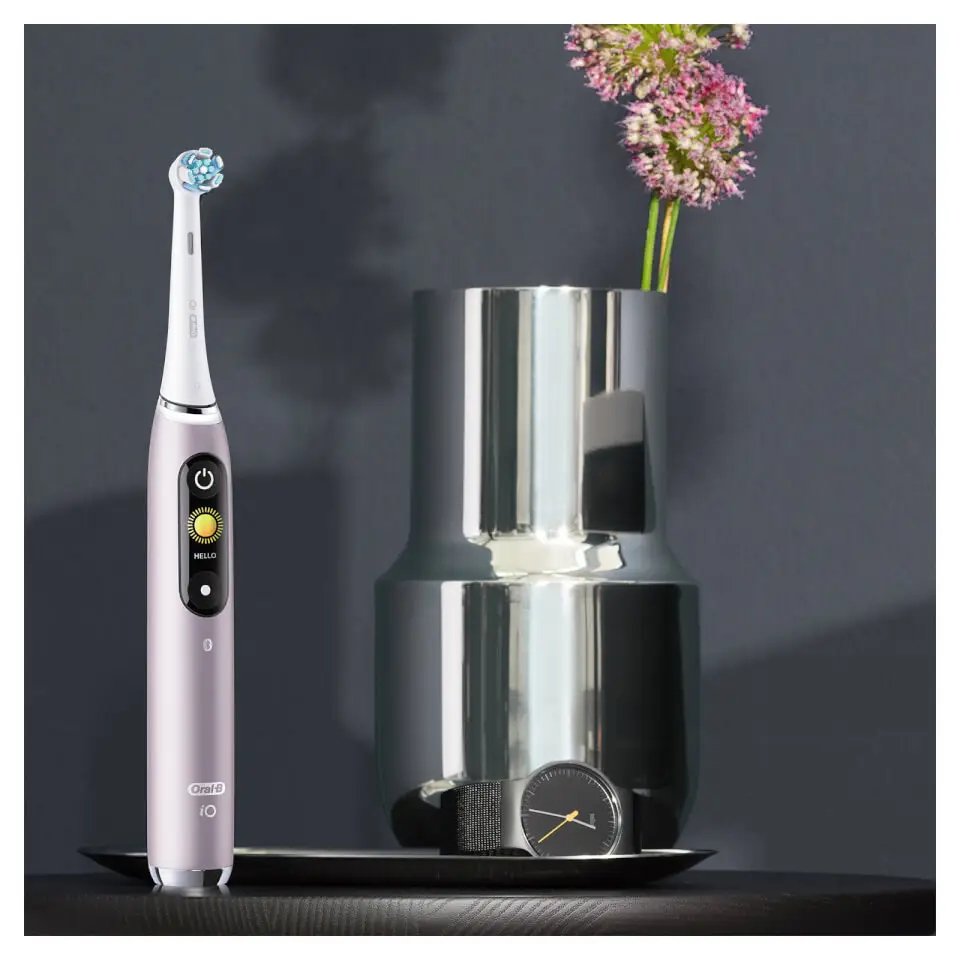 EAN 4210201449058 - Oral-B iO 9 Adulto Cepillo dental giratorio Negro, Rosa imagen 4