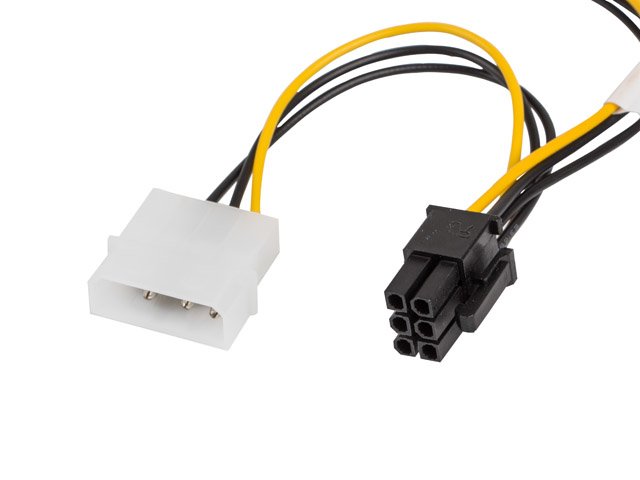 Lanberg Cable Alimentacion Molex Aâ Sata 6 Pinâ 0.15mâ Â Pin Ca-Hd6p-10cu-0015