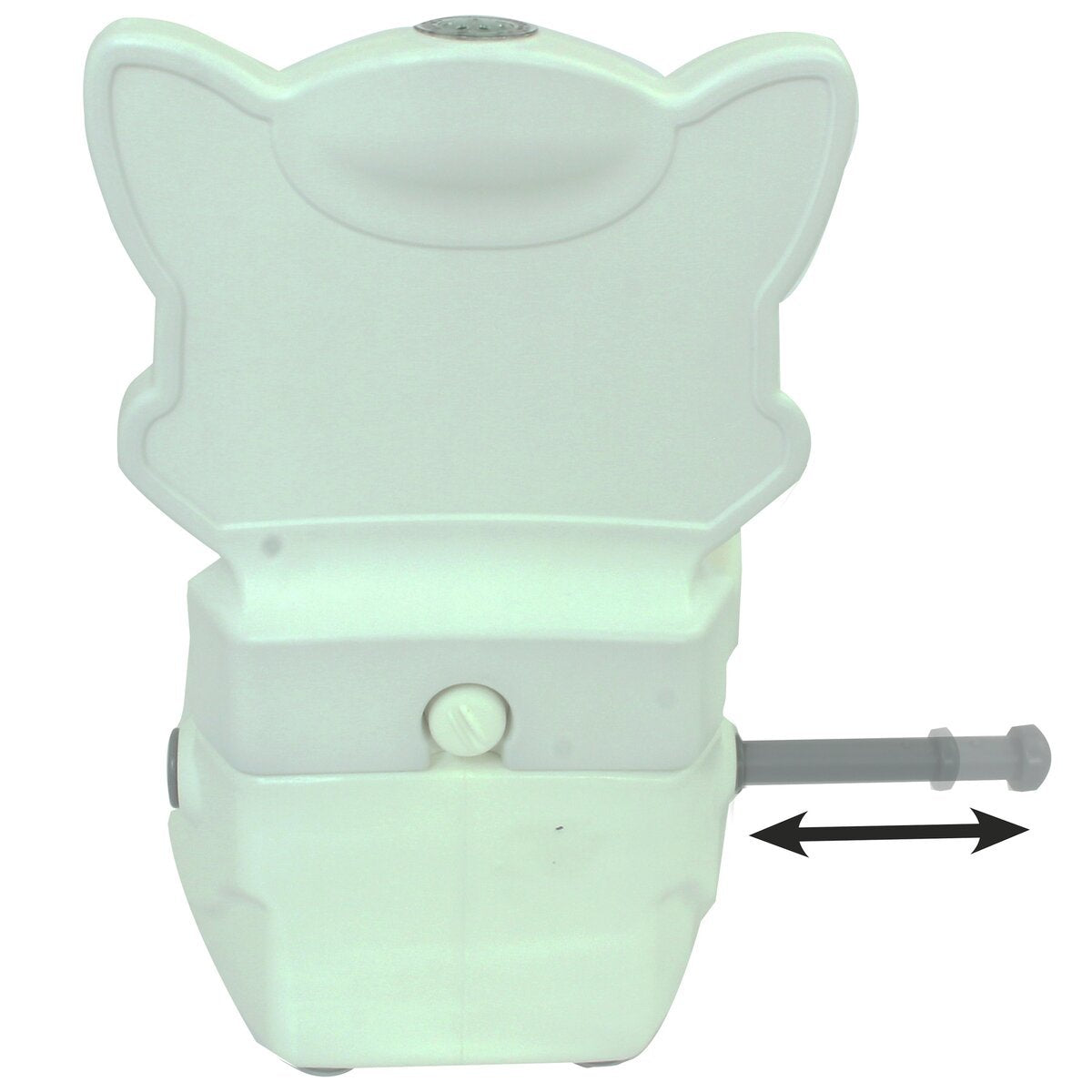 Jamara Bay Recipientes Pequeños Katze 21,5cm Altura Del Asiento Max.25kg Blanco