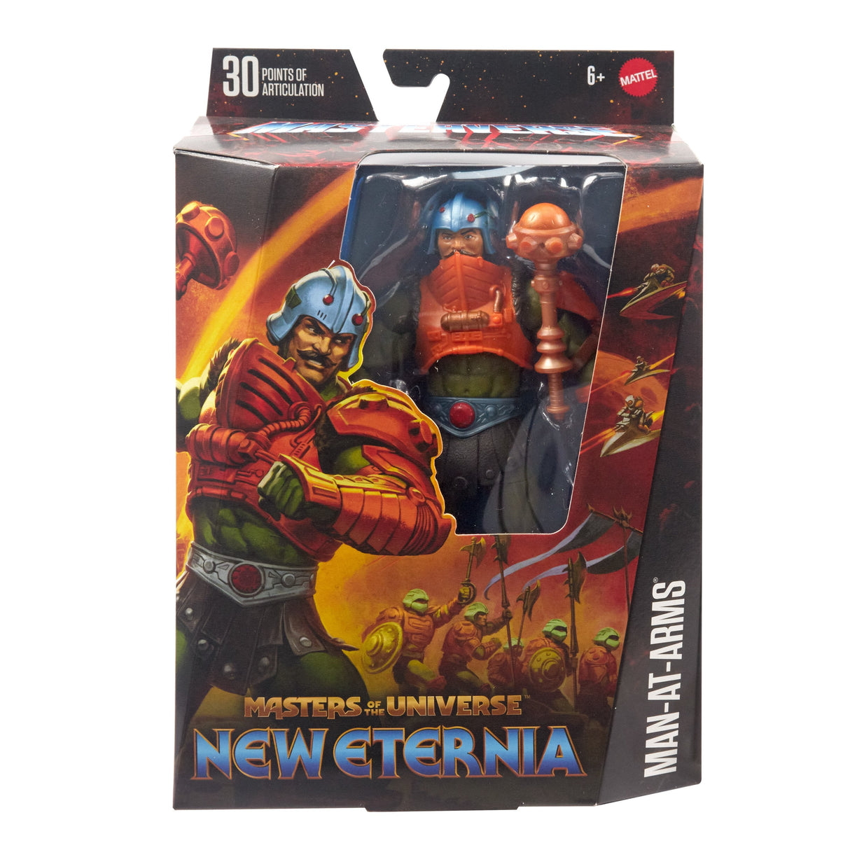 Mattel Masters Of The Universe Masterverse Man-At-Arms, Figura Hyc48