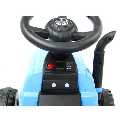 Jamara Ride-On Traktor New Holland Con Anhänger 6v Azul