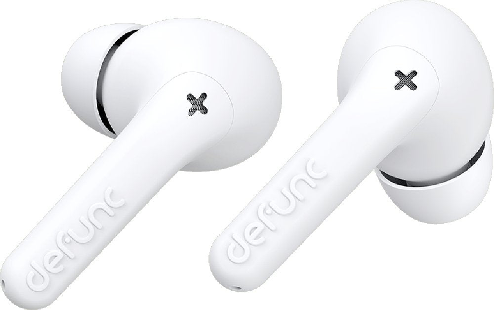 Defunc True Audio Earbuds, In-Ear, Wireless, White