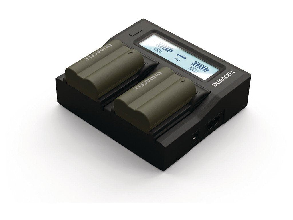 Duracell Duracell Dual Dslr Batería Charger Para For Canon Bp-511 Drc6101