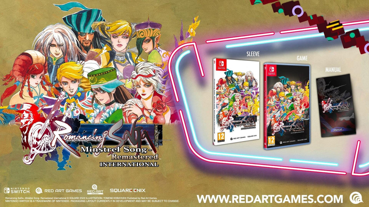 EAN 3760328374487 - Square Enix Romancing SaGa -Minstrel Song- Remastered International imagen 3