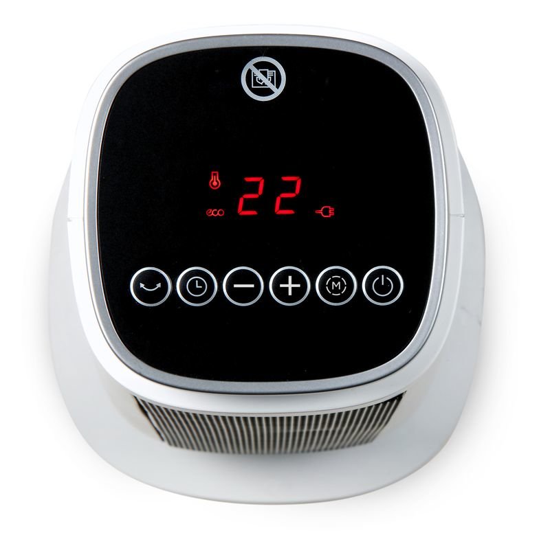 EAN 5411397135193 - Domo DO7347H calefactor eléctrico Interior Negro, Blanco 2000 W Ventilador tipo torre para el hogar imagen 5
