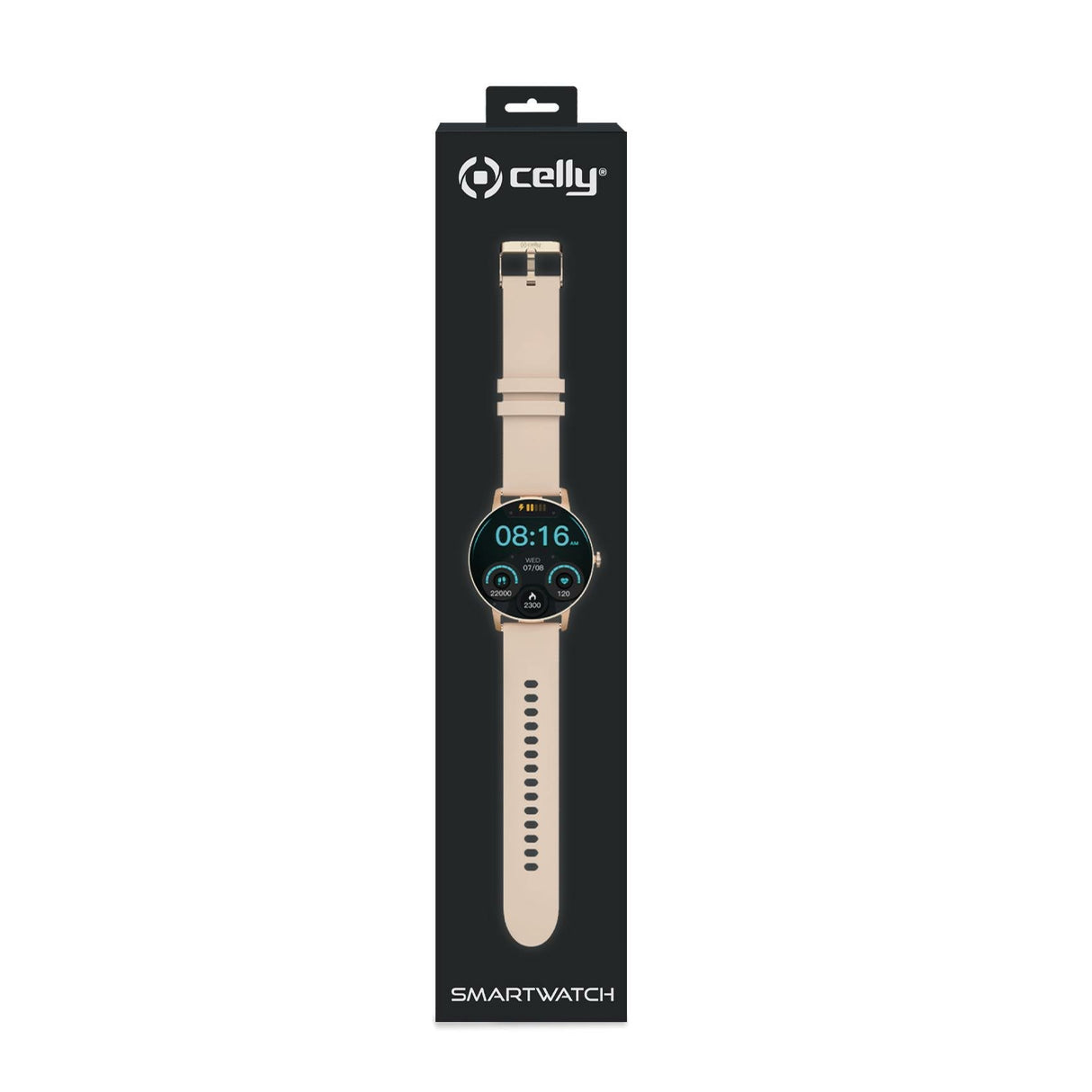 EAN 8021735203018 - Celly TRAINERROUND2BK 3,25 cm (1.28") Digital 320 x 320 Pixeles Pantalla táctil Rosa GPS (satélite) imagen 3