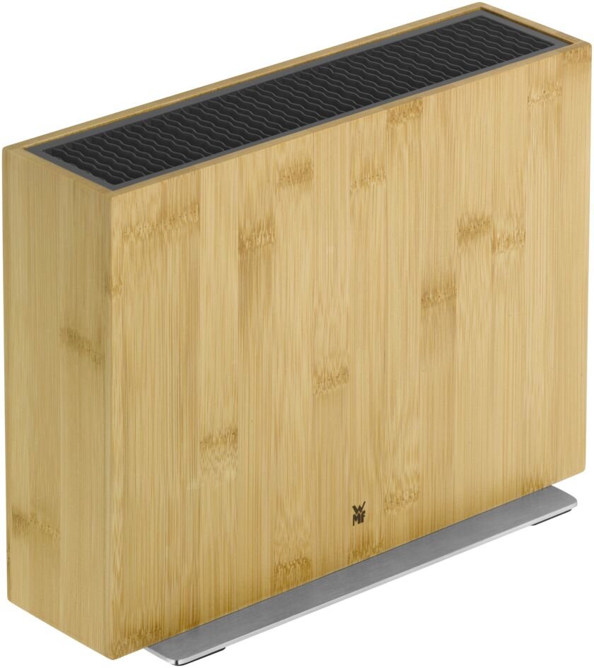 Wmf 1893874500 Messerblock Unbepiezast, Bambus Hell