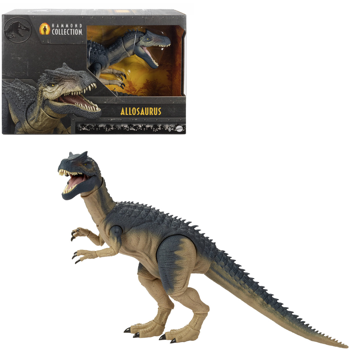 Mattel Jurassic World Hammond Collection - Allosaurus, Personaje Jcg13