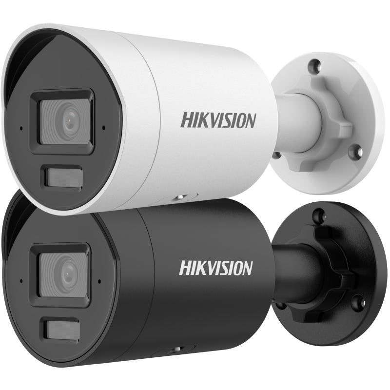 Hikvision Ds-2cd2043g2-Li(2.8mm) Cámara De Red Bullet Fija De 4 Mp Con Acusense Y Luz Híbrida Inteligente