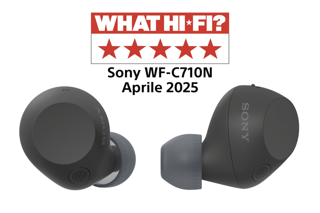 Auriculares Sony Wf-C710n Black Inear True Wireless Con Noise Cancelling