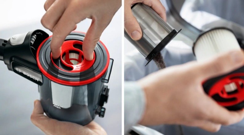 Aspirador Escoba Con Batería Bosch Unlimited Bss71125ah 18v Autonomía 35 Min