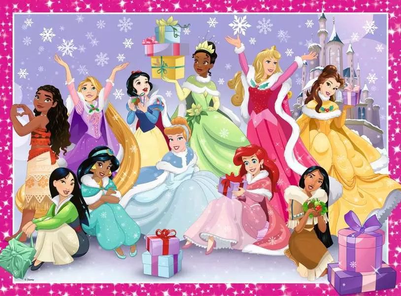 Puzzle Infantil Ravensburger Disney Una Navidad Mágica 200 Piezas 13385