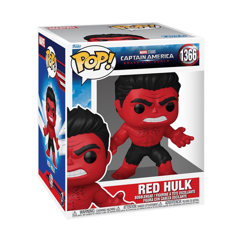 Funko Pop Hulk Rojo 1366 - Marvel 15cm - 889698759946
