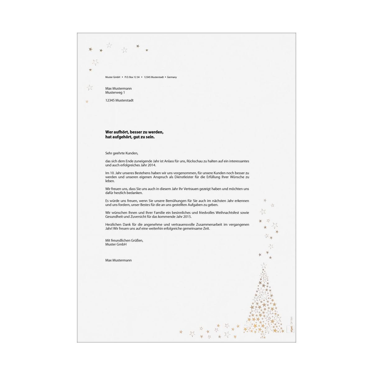 Sigel Weihnachtsbriefpapier Din A4 90 G M²