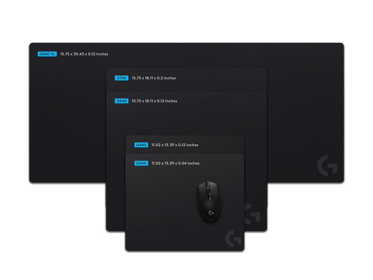 Logitech G G240 Alfombrilla De Ratón Negro