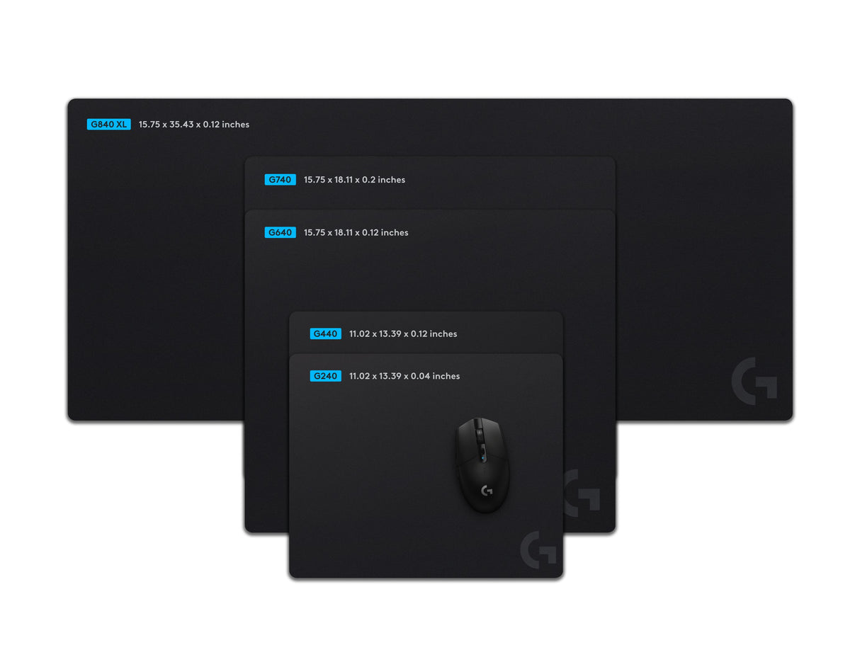 EAN 5099206064195 - Logitech G 943-000100 alfombrilla para ratón Alfombrilla de ratón para juegos Negro imagen 1