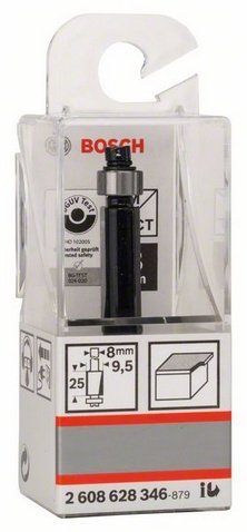 EAN 3165140358071 - Bosch 2 608 628 346 fresa para ruteadora Fresa enrasadora o Fresa de enrasar 1 pieza(s) imagen 3