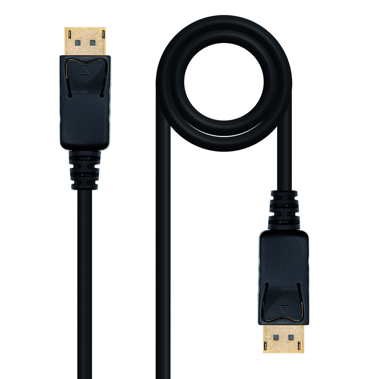 Cable Displayport 1.2 4k Nanocable 10.15.2310 Displayport Macho Displayport Macho 10m Negro